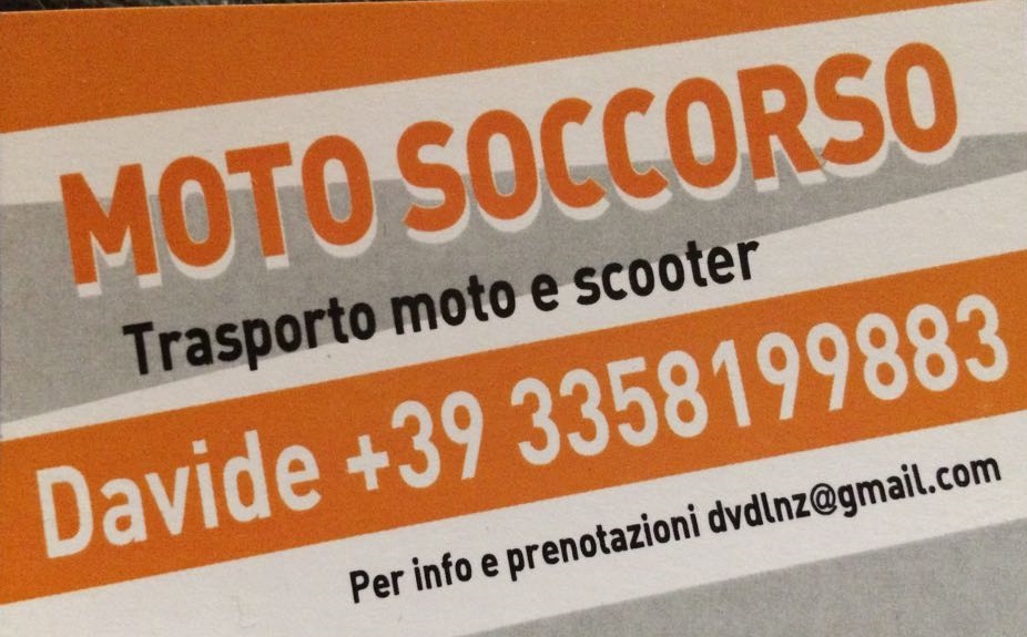 Trasporto moto Bologna - Davide +39 3358199883
